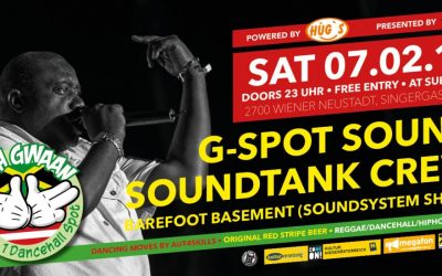 Wah Gwaan Saturdays with G-SPOT Sound 7.2.15
