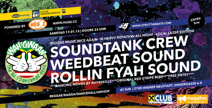 Wah Gwaan Saturdays – Local Lazer Edition – 17.1.15
