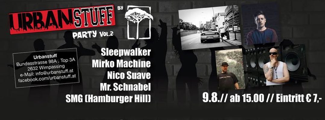 Beach Please x Urbanstuff HipHop Party with Hamburg City – 9.8.14