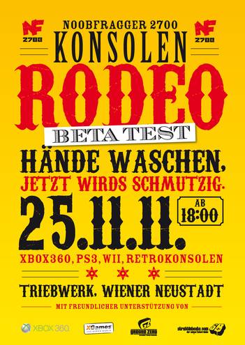 Konsolenrodeo – Beta Test – Triebwerk – 25.11.11