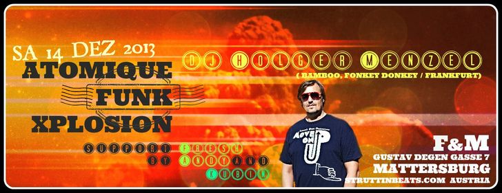 ATOMIQUE FUNK XPLOSION – 14.12.13
