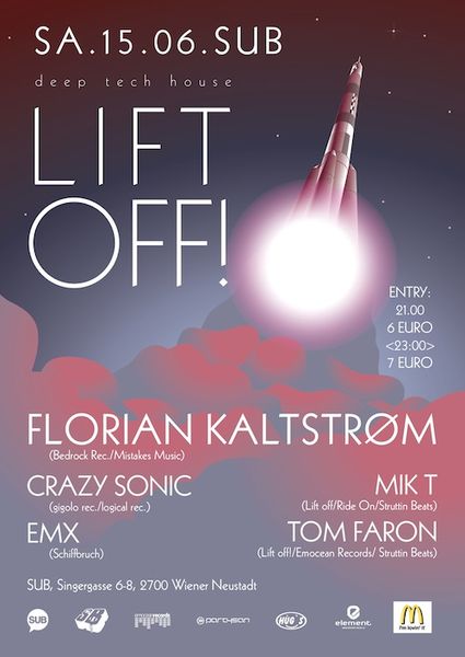 StruttinBeats presents: LIFT OFF #4 – 15.6.13