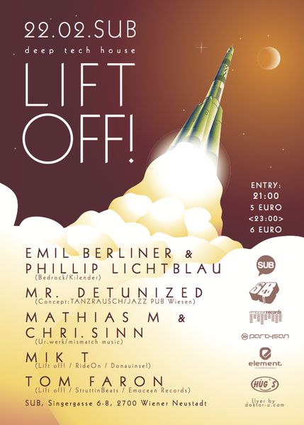 StruttinBeats presents: LIFT OFF #2 – 22.2.13