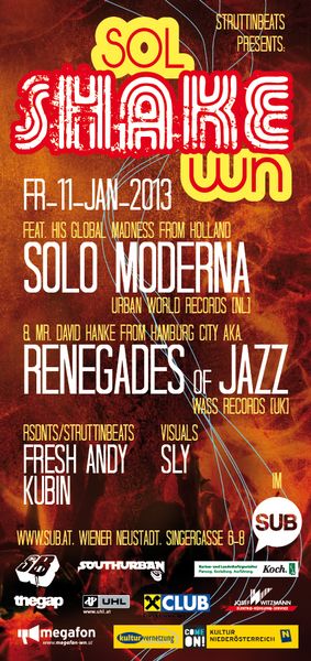 SOL SHAKE WN ft. Solo Moderna & Renegades of Jazz – 11.1.13