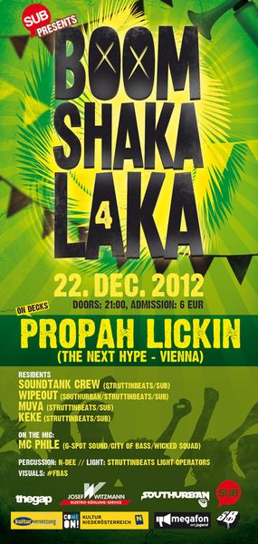BOOM SHAKA LAKA #4 – 22.12.12