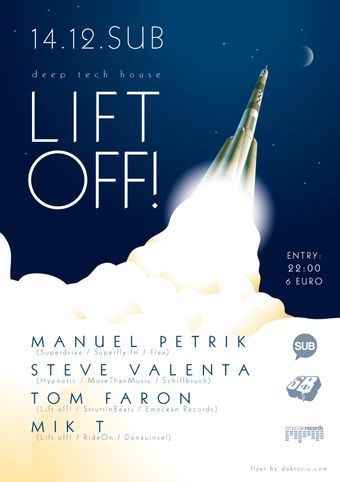 StruttinBeats presents: LIFT OFF – 14.12.12