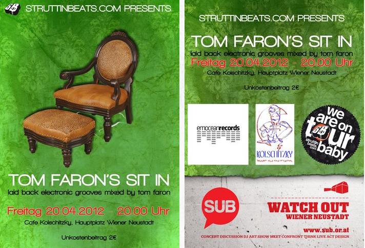 Tom Faron’s Sit In – Kolschitzky – 20.4.12