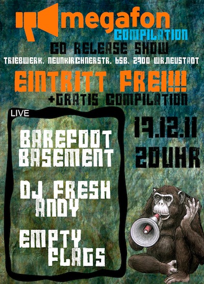Megafon Compilation Release-Show – Triebwerk – 17.12.11