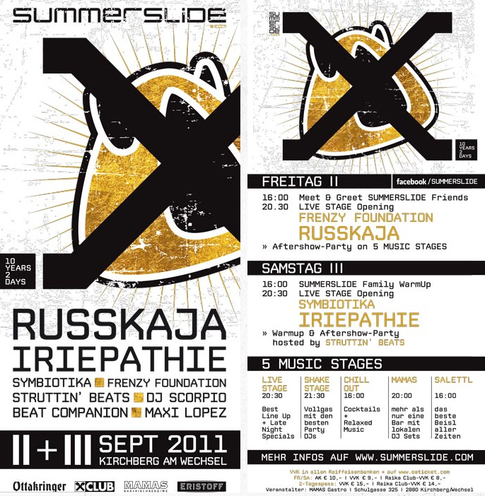 Summerslide 2011 – Kirchberg/We – 2.+3.9.11