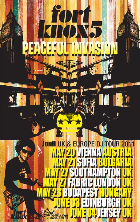 Artisco & Beat Bureau present: FORT KNOX FIVE (Fort Knox Recordings / USA) JON H. DJ Set – 20.5.11