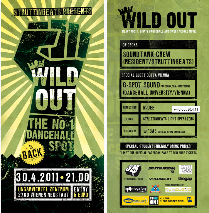 WILD OUT – at UVZ – 30.4.11