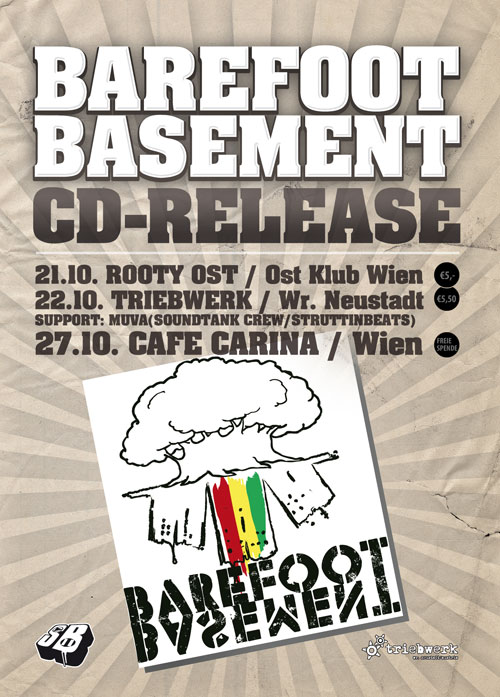 Barefoot Basement CD Release @ Triebwerk – 22.10.10