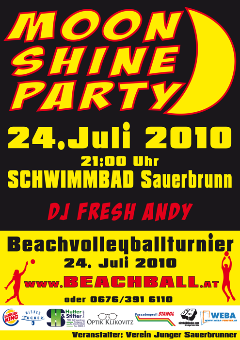 Fresh Andy @ Moonshineparty – 24.7.10