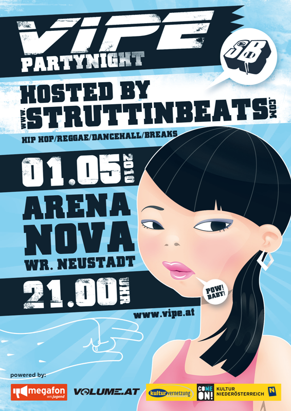 StruttinBeats auf der VIPE – 1.5.10