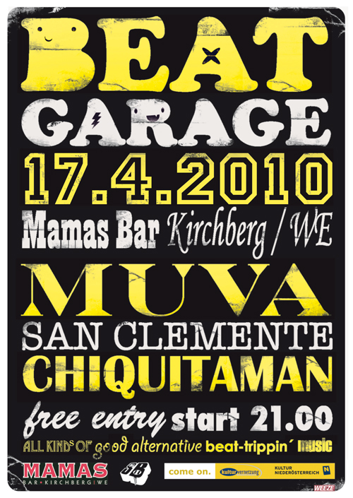 Beat Garage @ Mamas Bar – 17.4.10