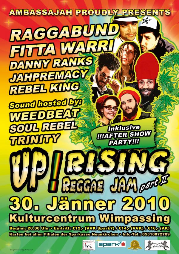 Uprising Reggae Jam 2010 – 30.1.10