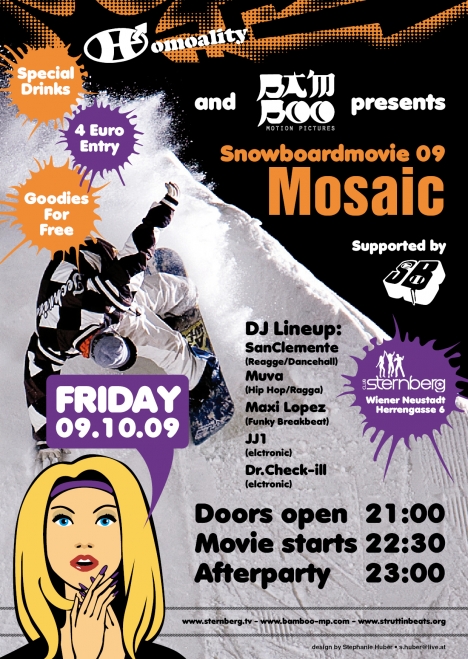 Bamboo – Mosaic Videopremiere – 9.10.09