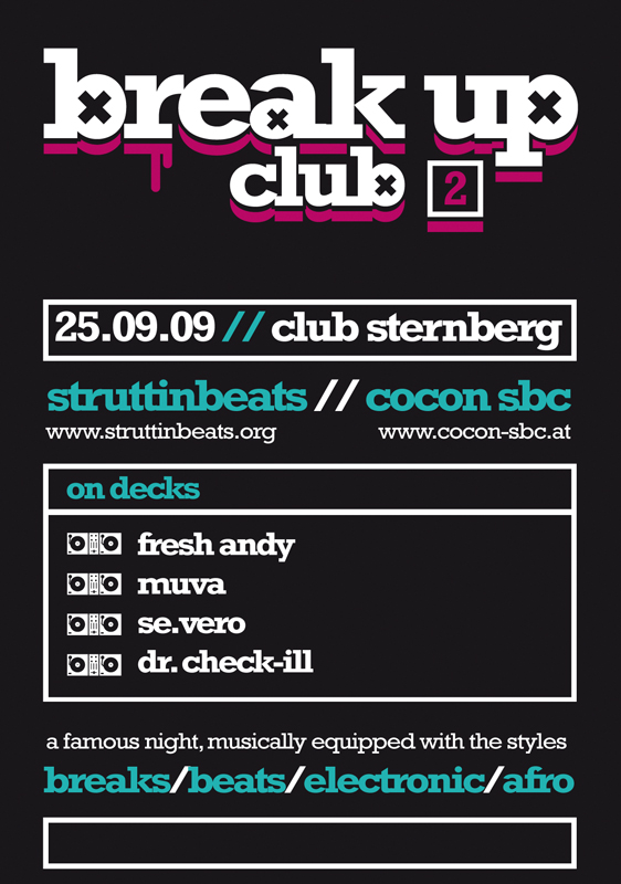 Break Up Club 2 – The Return – 25.9.09