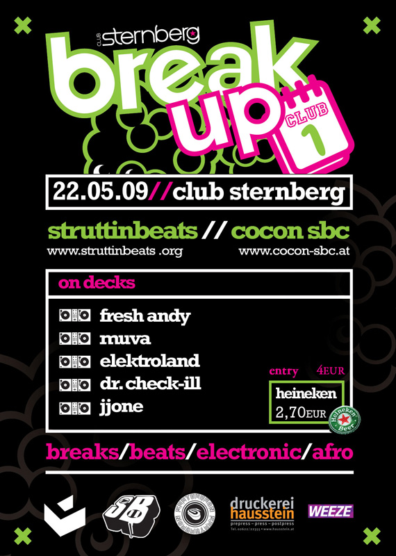 Break Up Club 1 – 22.5.09