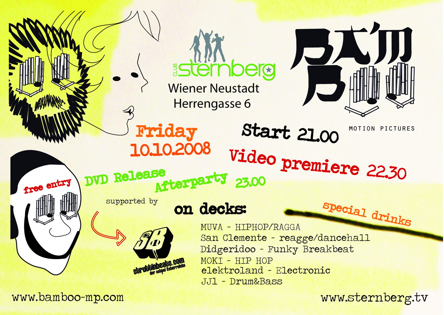 Bamboo Videopremiere ‘Together’ – 10.10.08