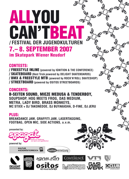 All U Can’t Beat – 7.+8.9.07