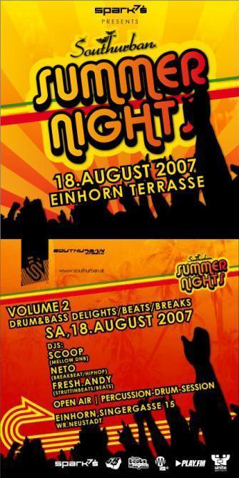 Southurban Summer Nights 2 – 18.8.07