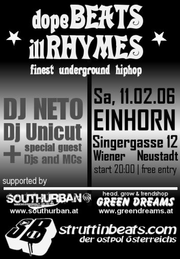 Dope Beats Ill Rhymes – 11.2.06