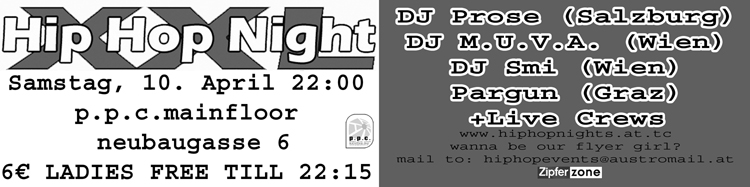 StruttinBeats @ PPC Graz, 10.4.04