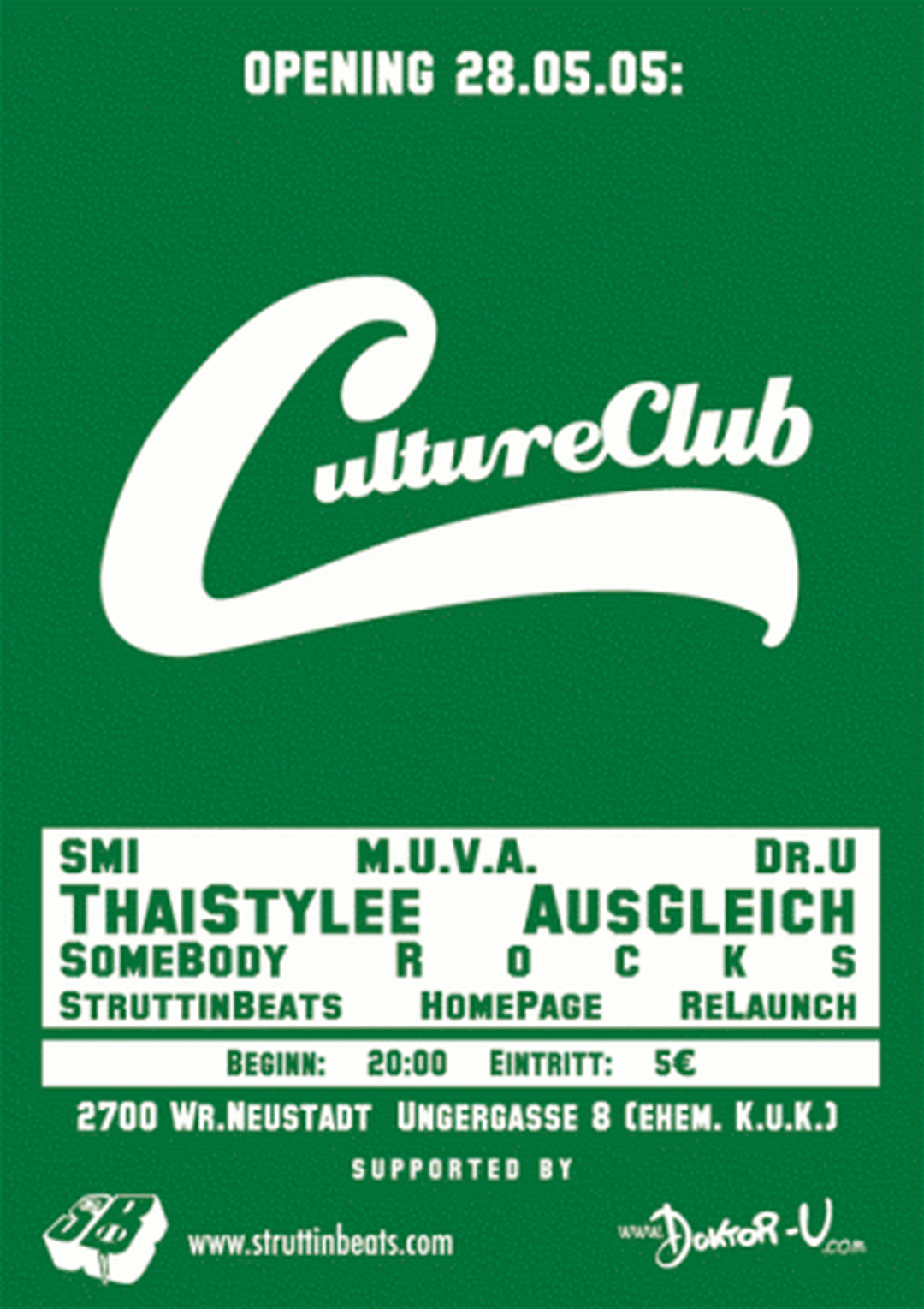 Culture Club Opening – 28.5.05